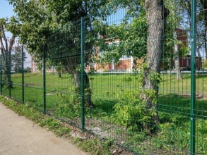 3D заборы для школы 90 метров фото в Городце